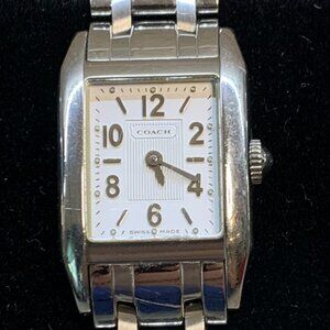 Coach Women's stainless steel bracelet watch - Medium face